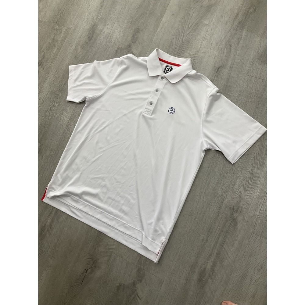 Foot Joy FJ Men's Performance Golf‎ Polo Shirt XL White